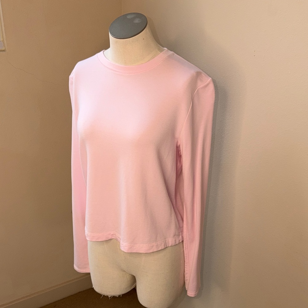 EUC Lululemon Love Modal Fleece Long-Sleeve Shirt size 6